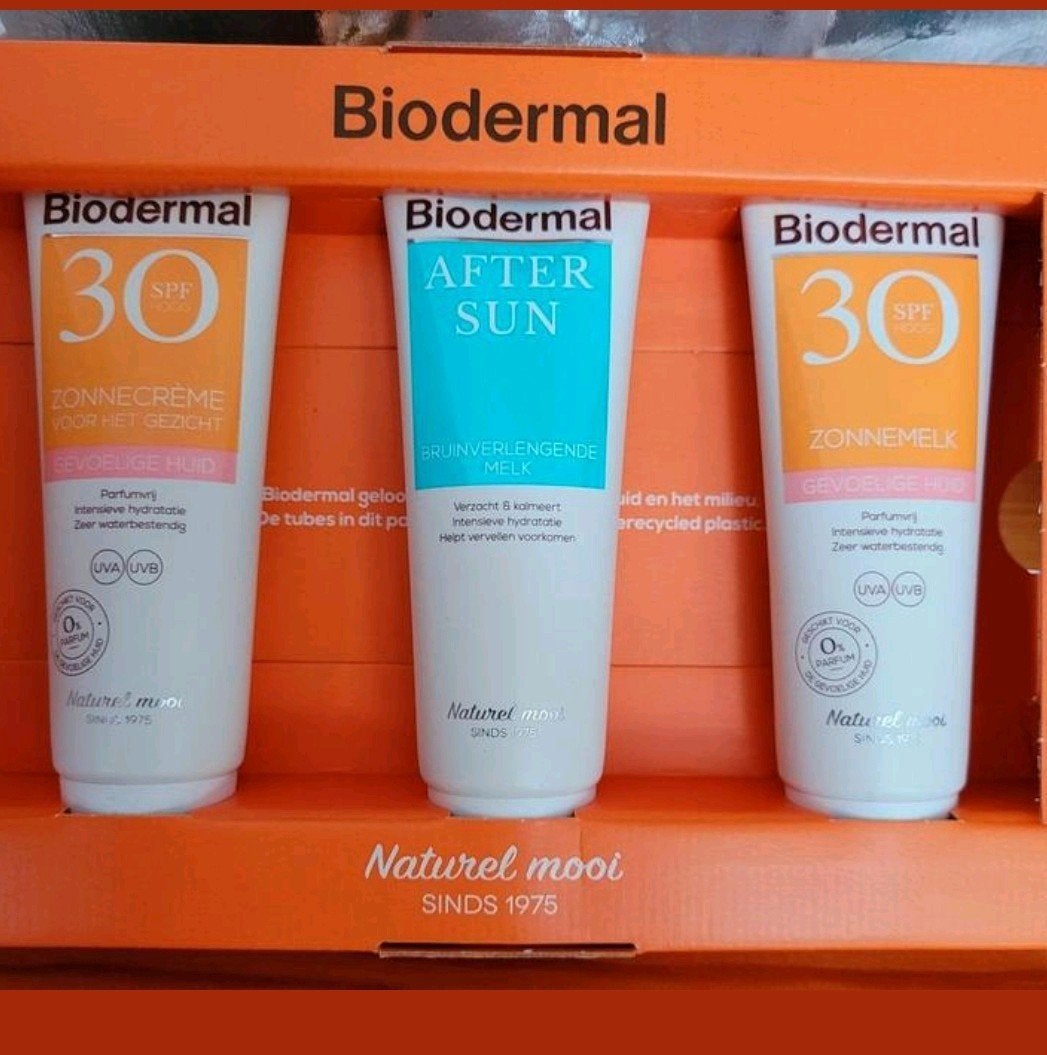 Biodermal Zonnebrand & After Sun Set - SPF 30, Ophalen of Verzenden, Nieuw, Zonnebrand of After Sun