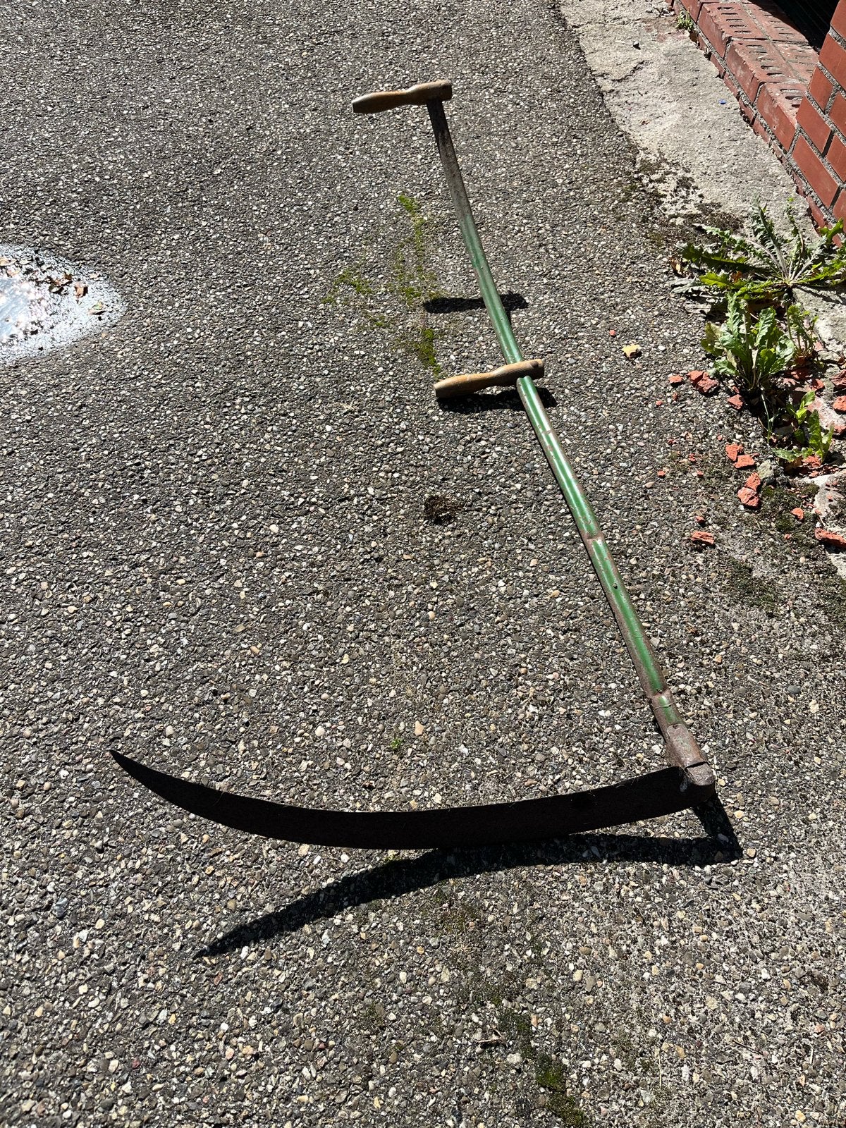 Oude Zeis - Handgereedschap voor Tuin en Landbouw, Ophalen, Gebruikt, Zeis