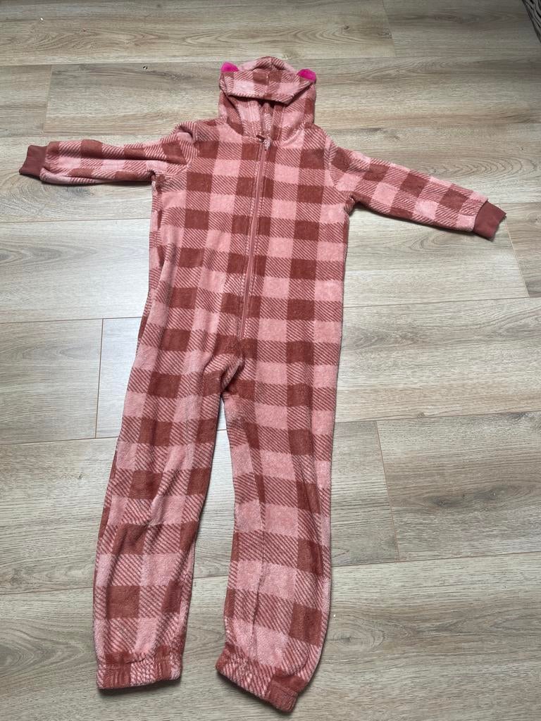 Zachte Onesie met Kattenoortjes - HEMA Good Night, Ophalen, Zo goed als nieuw, Maat 34 (XS) of kleiner