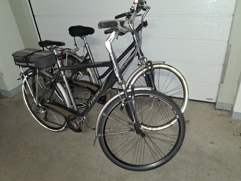 heren en dames fiet SET, Fietsen en Brommers, Fietsen | Heren | Herenfietsen, Velgrem, Versnellingen, Zo goed als nieuw, 53 tot 57 cm