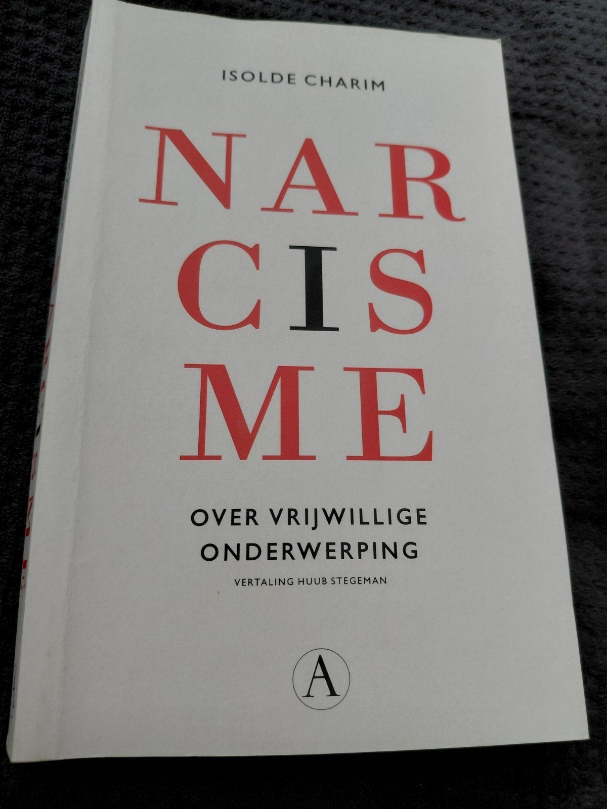 Narcisme: Over Vrijwillige Onderwerping - Isolde Charim, Ophalen of Verzenden, Zo goed als nieuw, Isolde Charim, Nederland
