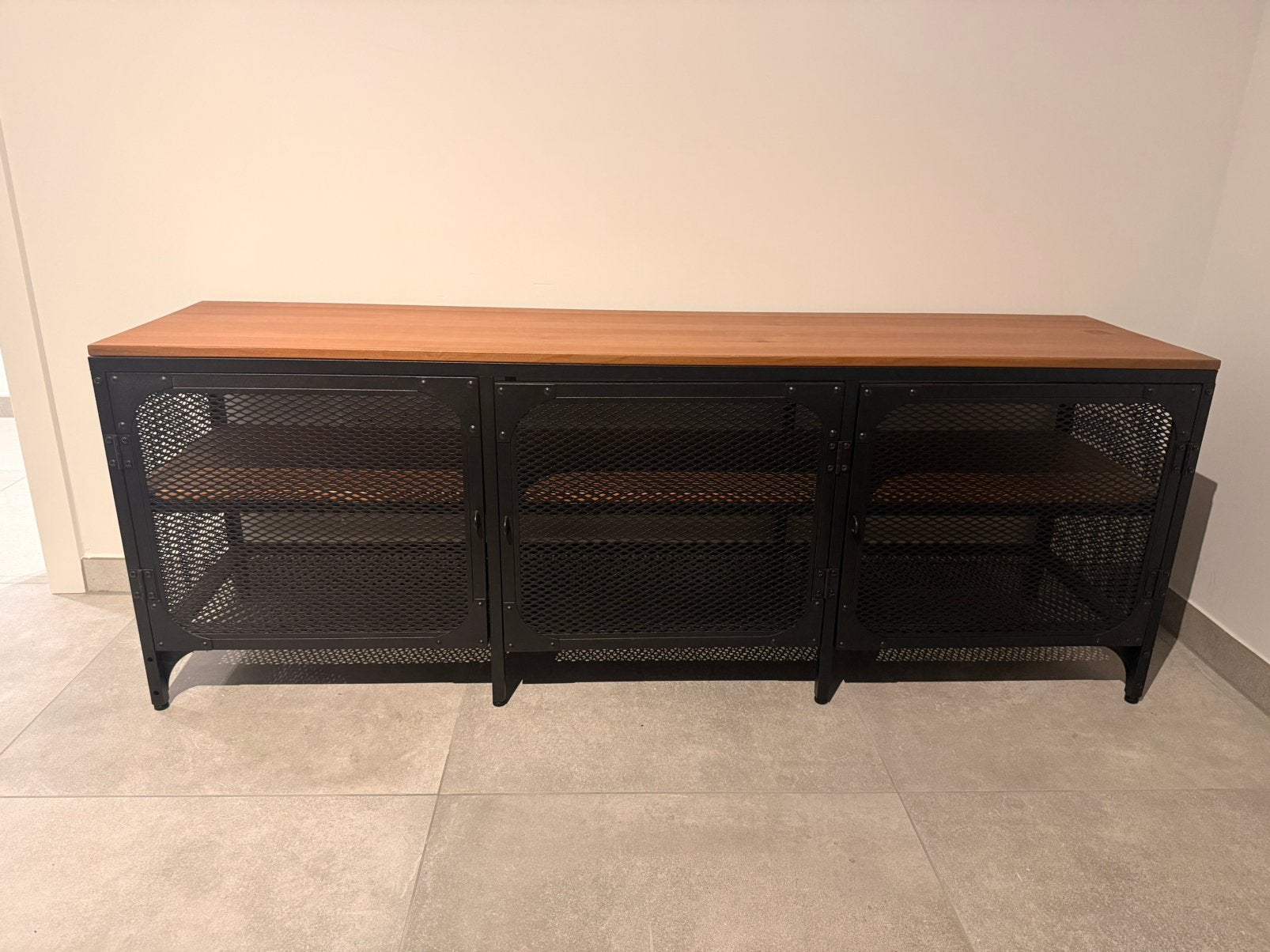TV meubel, Ophalen, Gebruikt, 100 tot 150 cm, Minder dan 100 cm