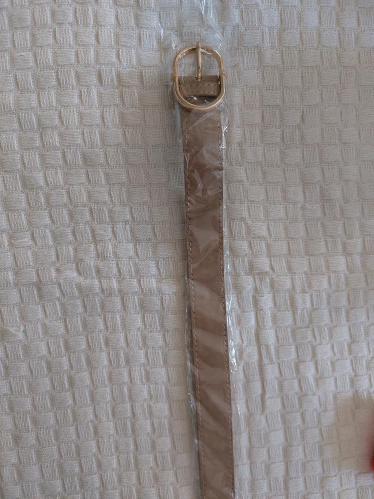 Stoere, vrouwelijke warm beige suedelook riem 102 cm ex gesp, Kleding | Dames, Riemen en Ceinturen, Minder dan 3 cm, Overige kleuren