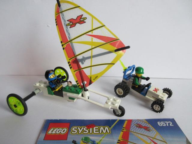 6572 Lego Windsurfers met bouwtekening., Ophalen of Verzenden, Zo goed als nieuw, Complete set, Lego