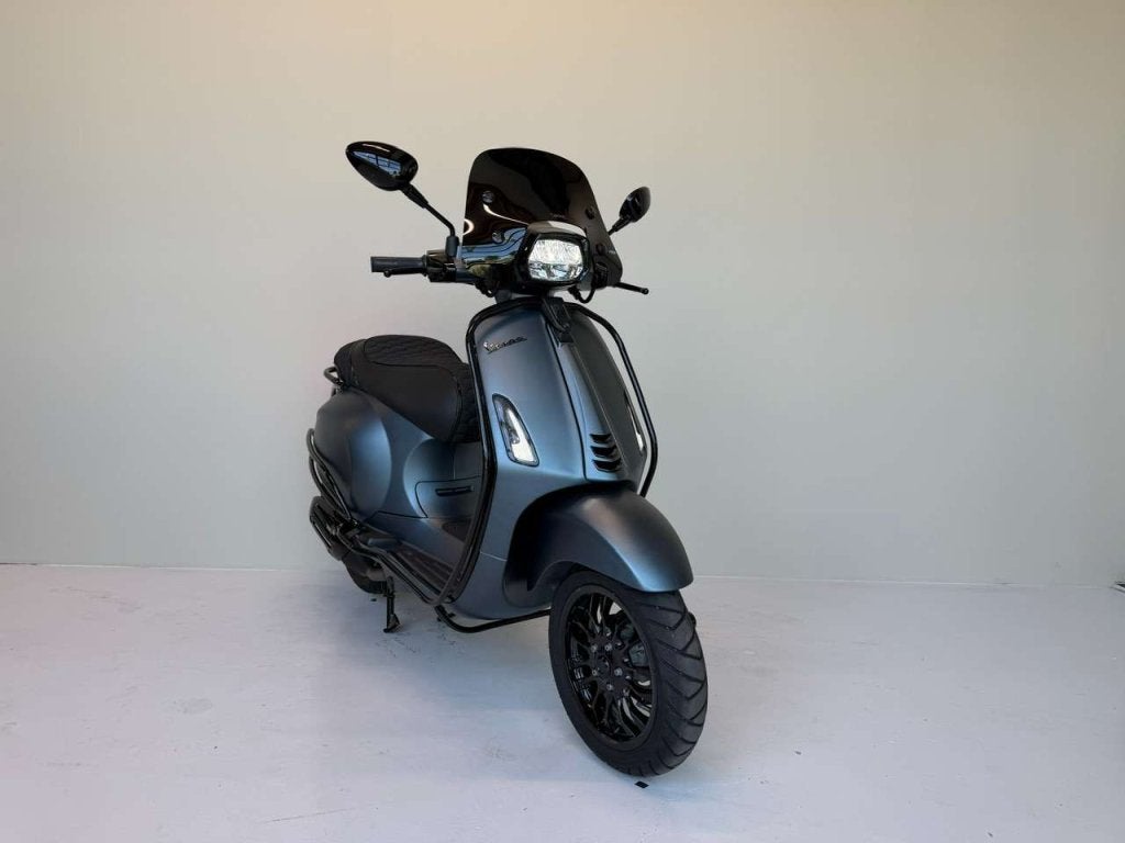 Vespa Sprint Brom 45 km/h, BWJ 2021, Opaco Carbon Blue, Fietsen en Brommers, Scooters | Vespa, Niet ingevuld, Gebruikt, Niet ingevuld