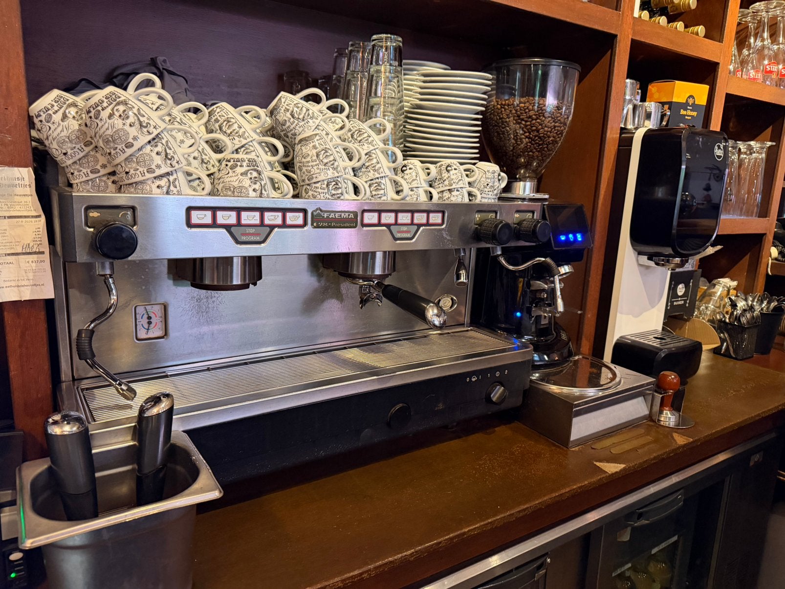 Koffiemachine faema e98 president, Ophalen, Gebruikt, Koffiemachine