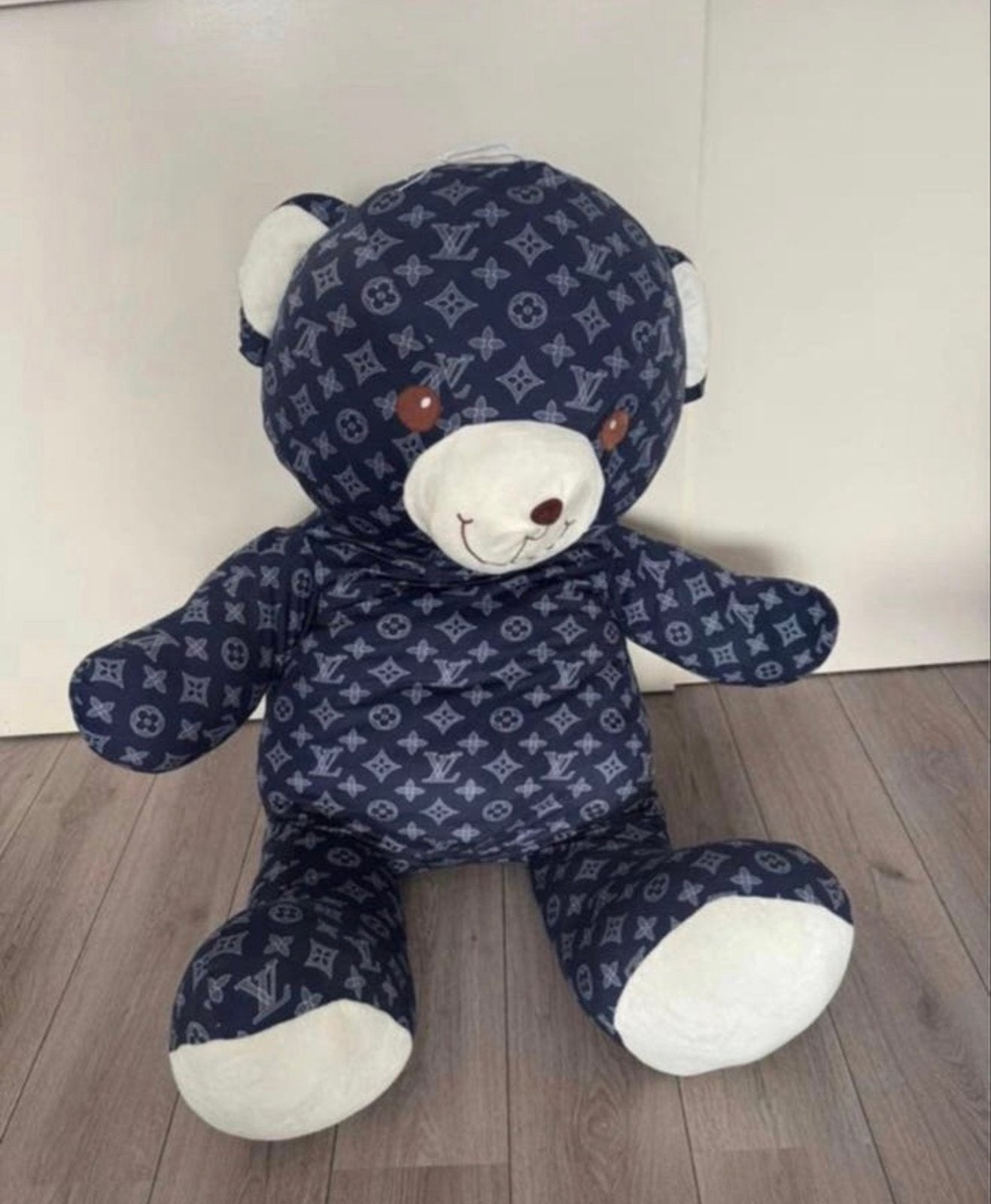 Louis Vuitton Beer Knuffel - Exclusief Design, Overige merken, Beer, Blauw, Ophalen of Verzenden