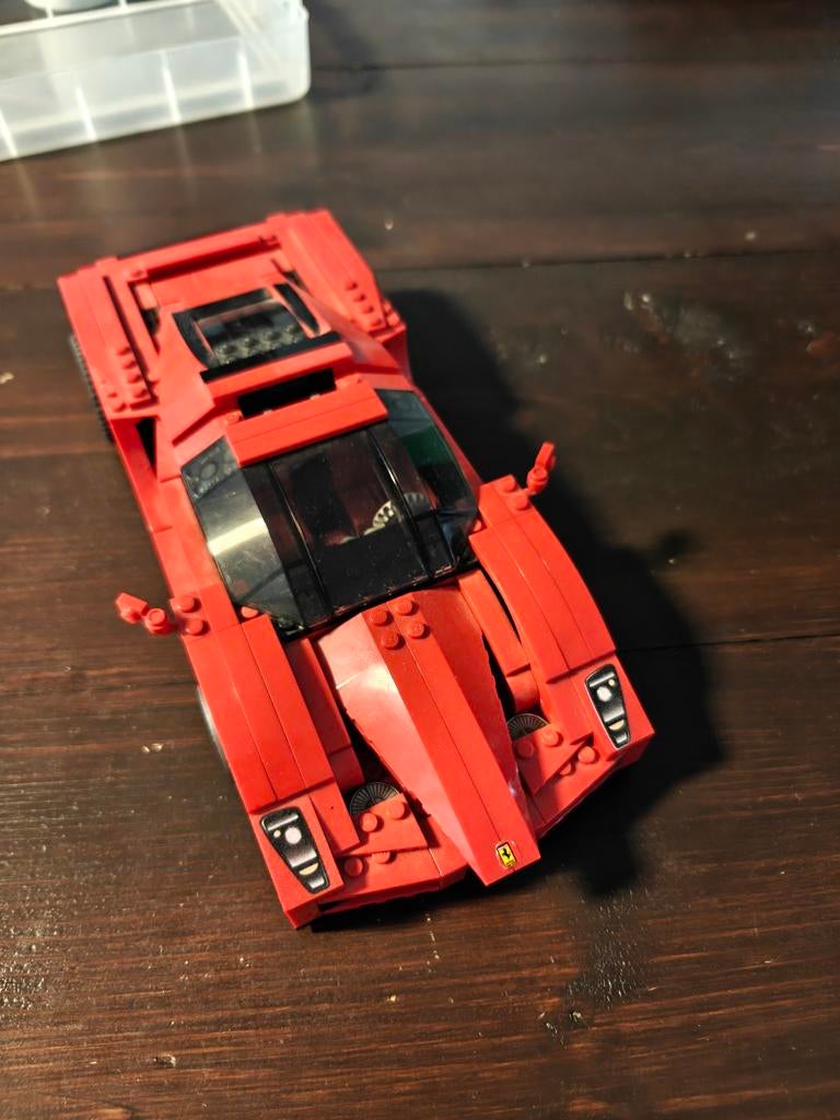 Lego ferrari enzo 8652, Ophalen of Verzenden, Zo goed als nieuw