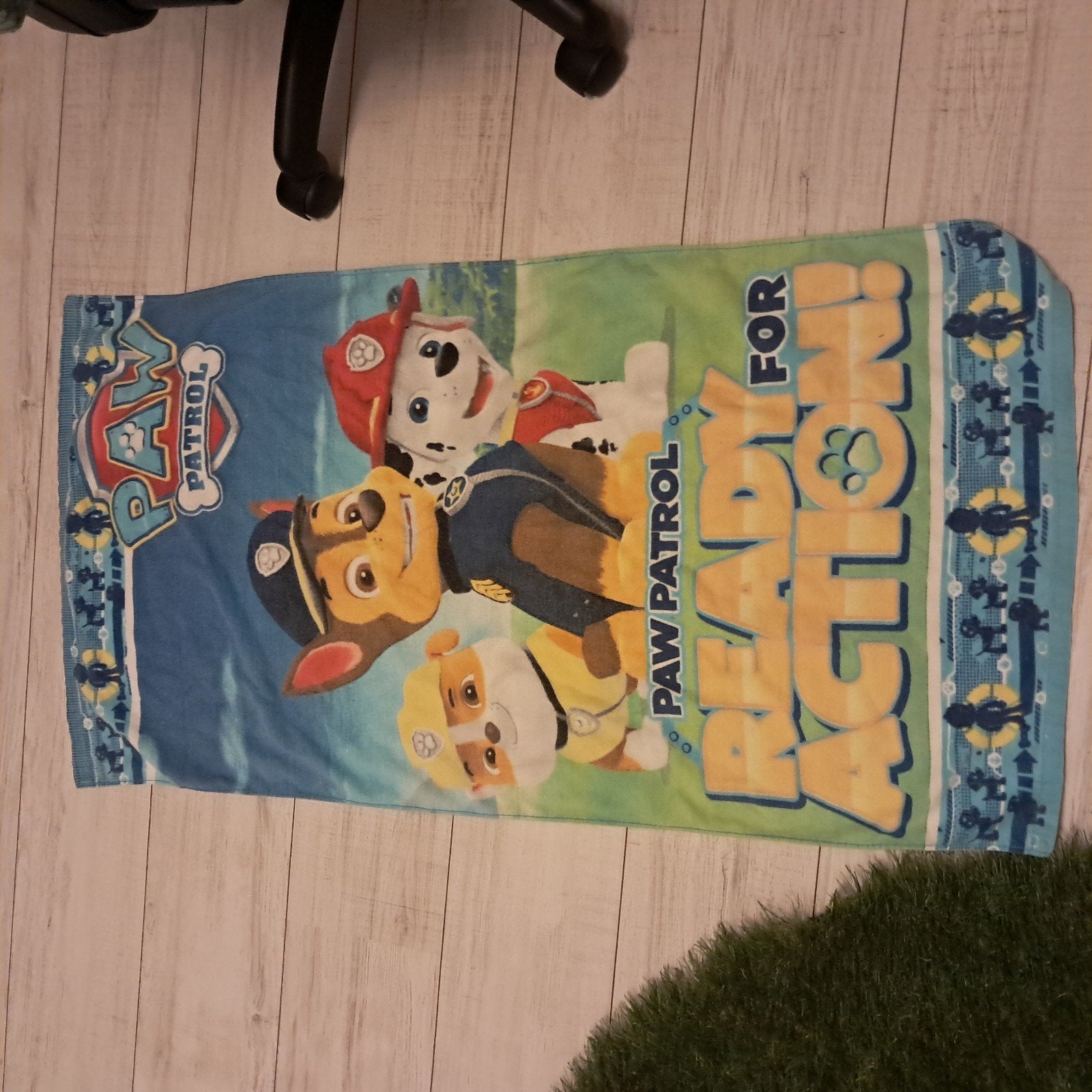 Badhanddoek Paw Patrol, Blauw, Overige merken, Handdoek, Nieuw
