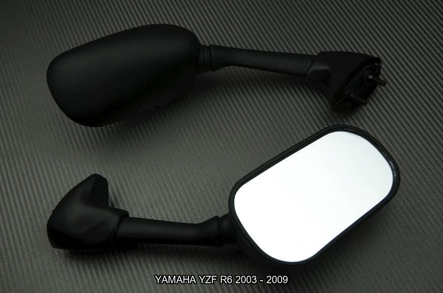 Set spiegels type origineel voor YAMAHA YZF R6 2003 - 2005, Verzenden