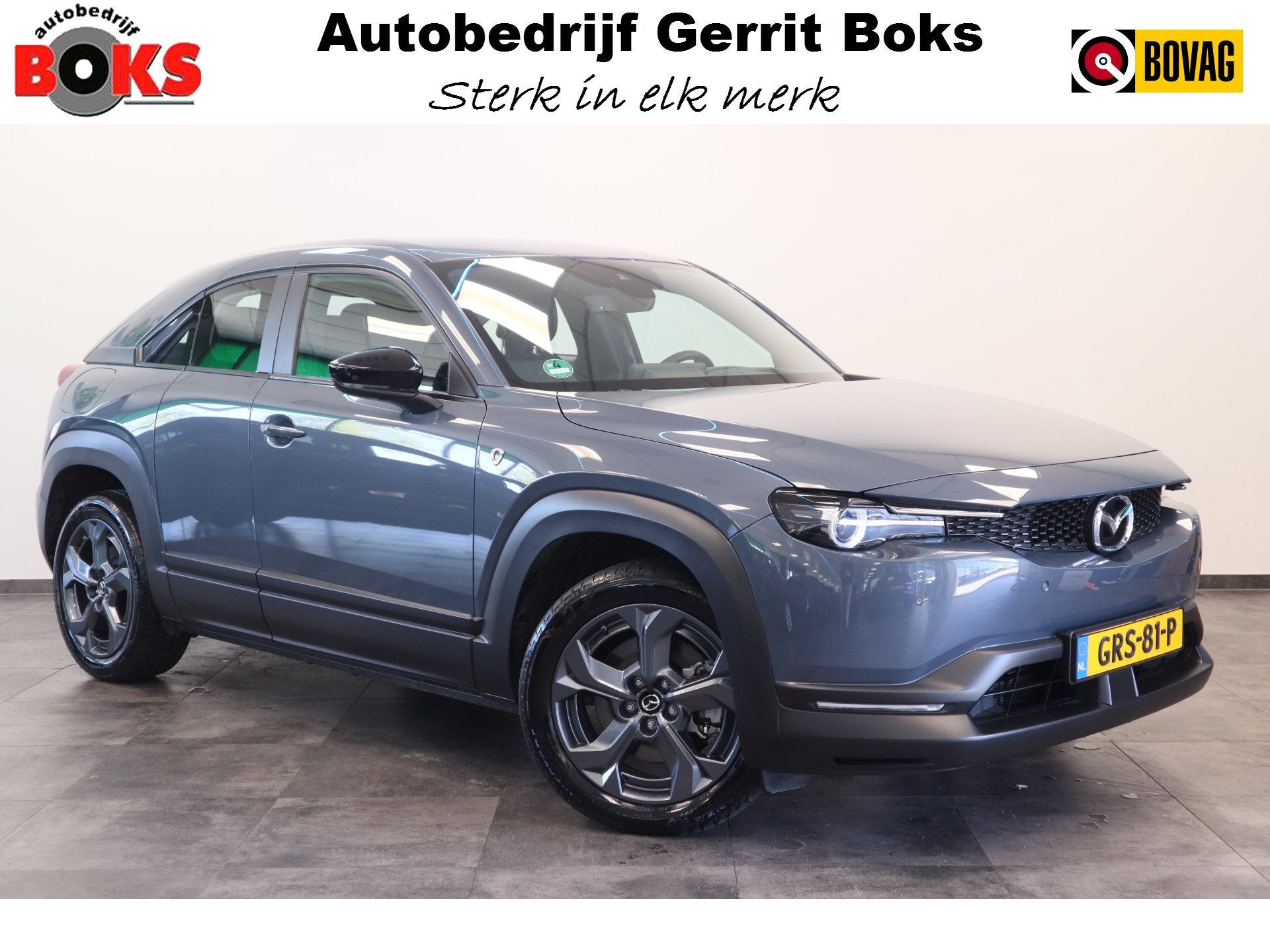 Mazda MX-30 e-SkyActiv R-EV 170 Exclusive-line LED ACC PDC C, Auto's, Mazda, Stof, Gebruikt, Met garantie (alle), Bedrijf