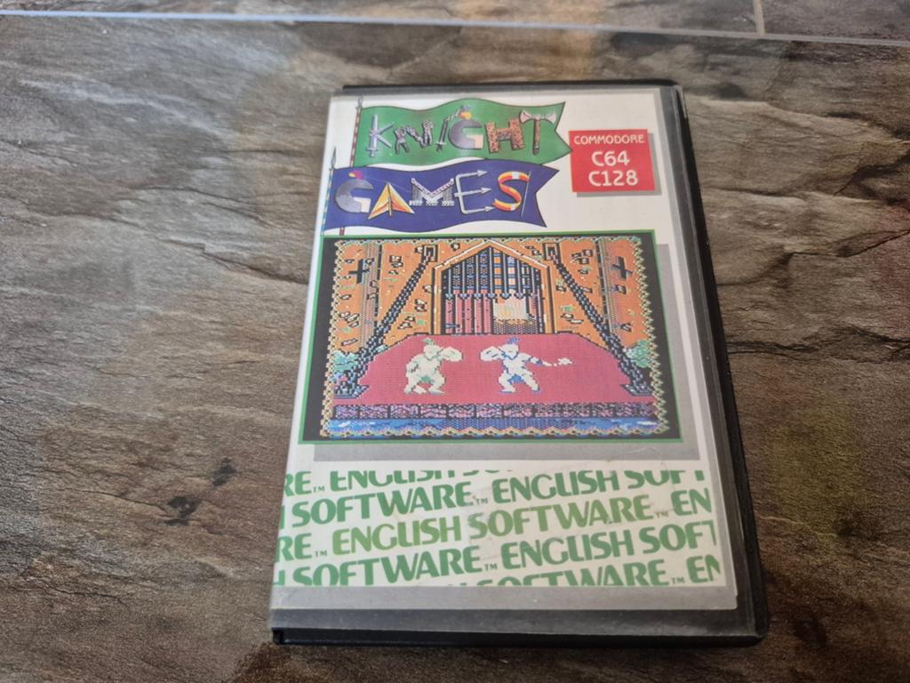 Commodore 64 C64 Kassette Game: Knight Games, Avontuur en Actie, Gebruikt, 1 speler, Ophalen of Verzenden