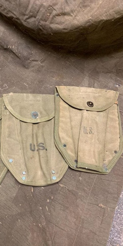 US wo2 shovel cover pio hoes entrenching tool, Verzamelen, Militaria | Tweede Wereldoorlog, Amerika, N, N, Verzenden