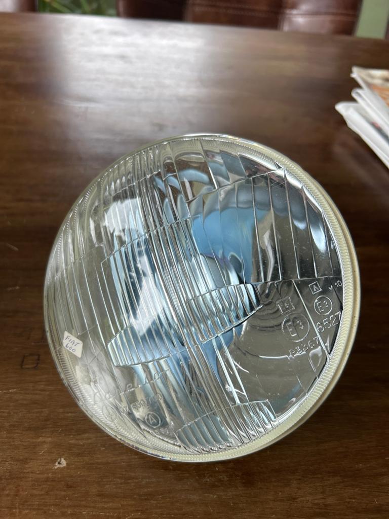 Fiat 600 Koplamp Carello Retro Oldtimer Carello, Auto-onderdelen, Ophalen, Gebruikt, Fiat