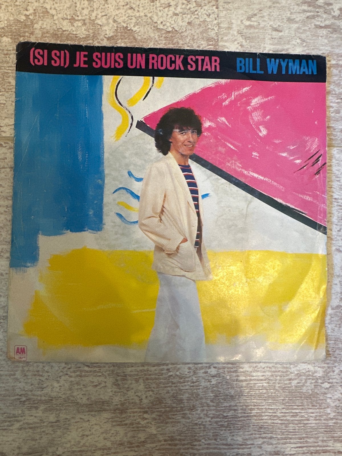 Bill Wyman - (Si Si) Je Suis Un Rock Star 7 inch vinyl singl, Gebruikt, 7 inch, Pop, EP