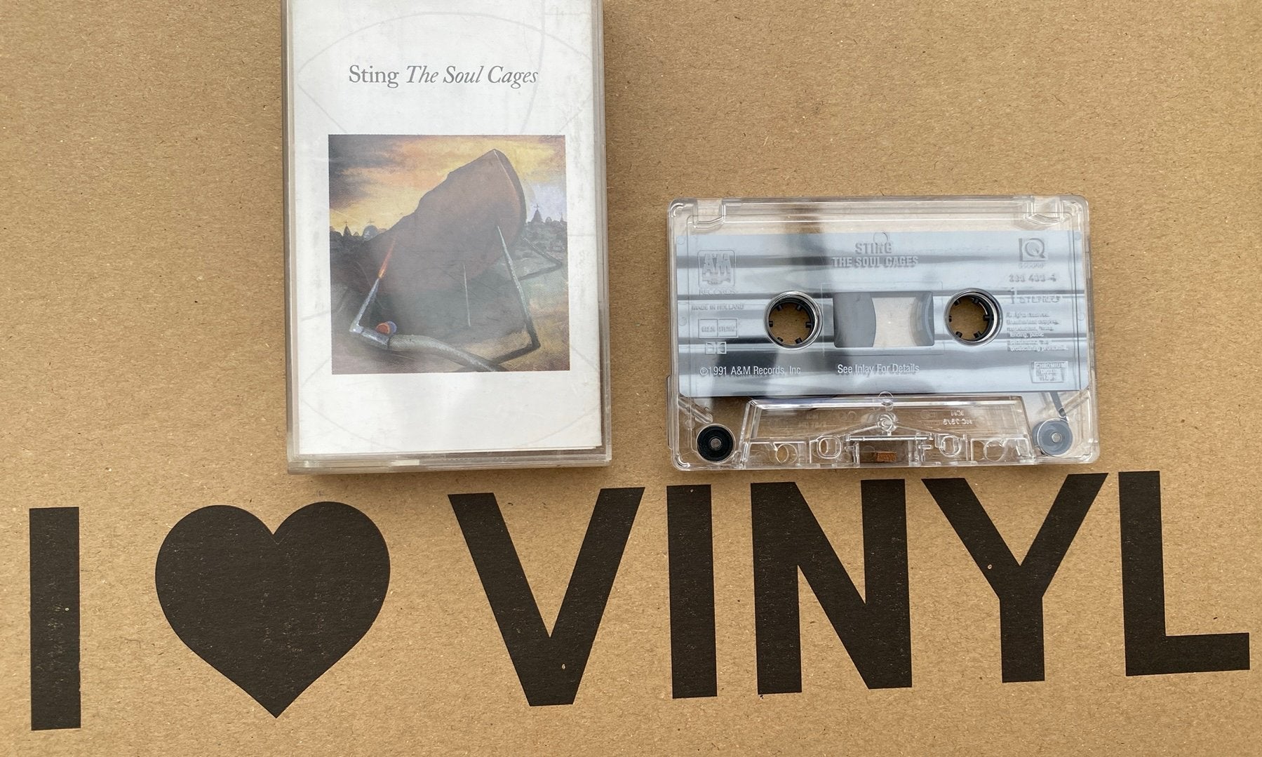 Sting cassette the soul cages, Ophalen of Verzenden, Zo goed als nieuw, Pop, 1 bandje