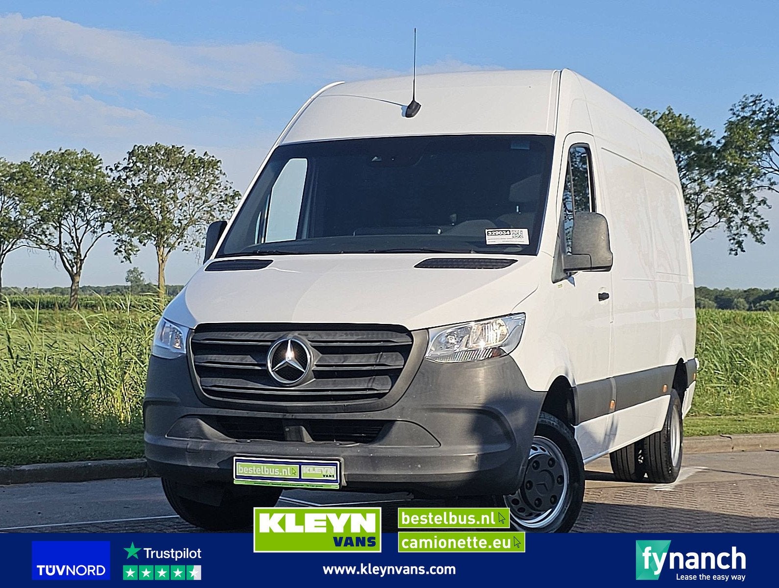 MERCEDES-BENZ SPRINTER 516 l2h2 dubbellucht n1!, Auto's, Gebruikt, Euro 6, Mercedes-Benz, Te koop