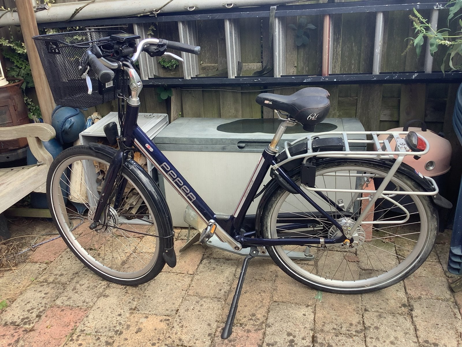 Peper elektrische fiets zonder accu, wel met lader., Fietsen en Brommers, Elektrische fietsen, Ophalen, Gebruikt, Overige merken