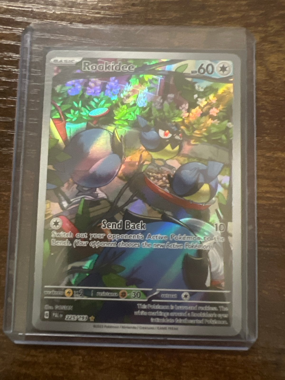 Rookidee 225/193 - Paldea Evolved, Ophalen of Verzenden, Zo goed als nieuw, Losse kaart, Foil