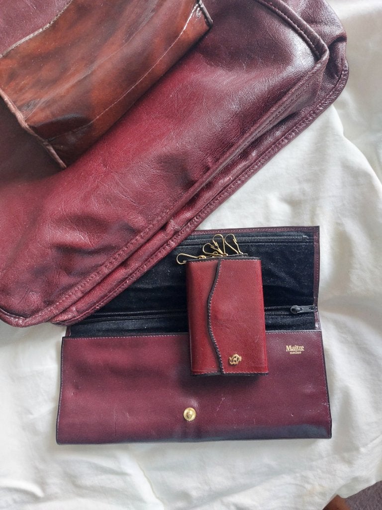 Reisetui voor sieraden (Maitre) en etui voor sleutels van CB, Ophalen of Verzenden, Nieuw, Rood, Softcase