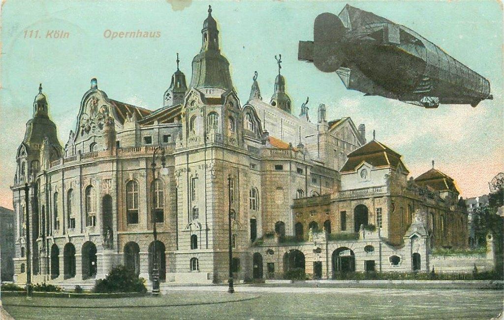 701-395-001 Koln Opernhaus, Verzenden, Voor 1920, Duitsland