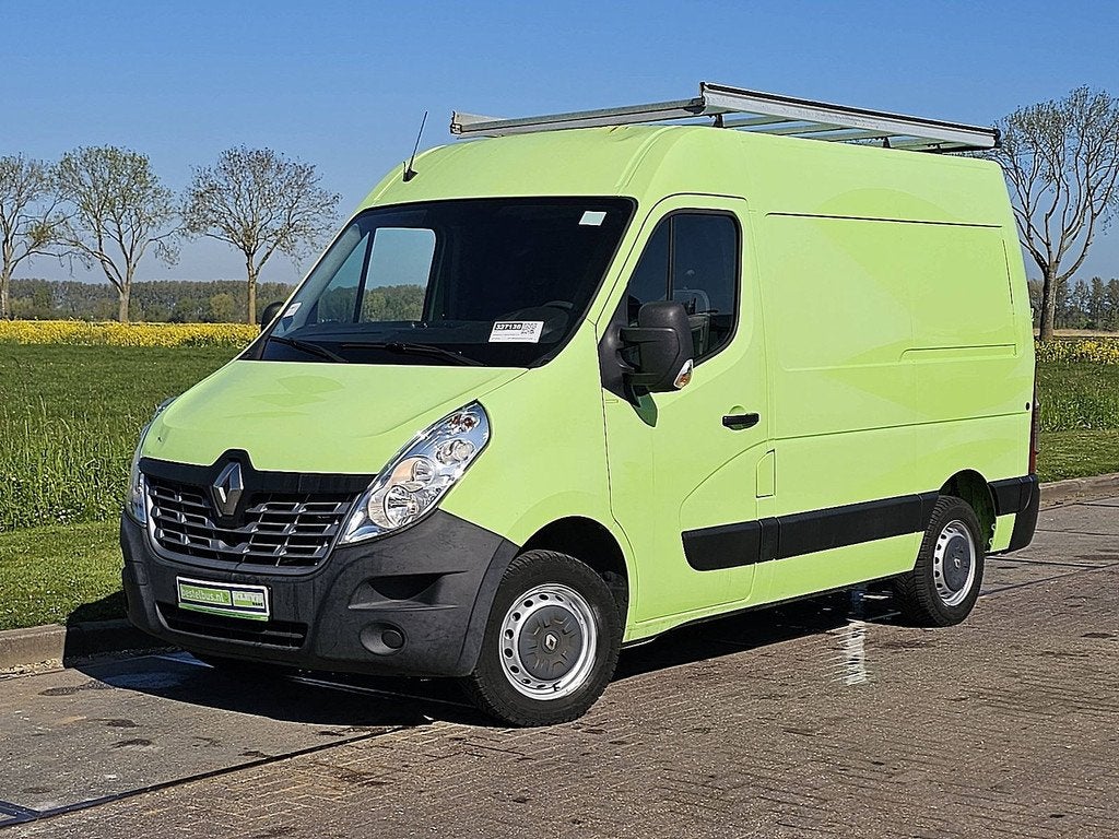 Renault Master T28 2.3 dCi L2H2 ⚠️ Laadklep ⚠️ airco, Auto's, Stof, Gebruikt, 4 cilinders, Renault