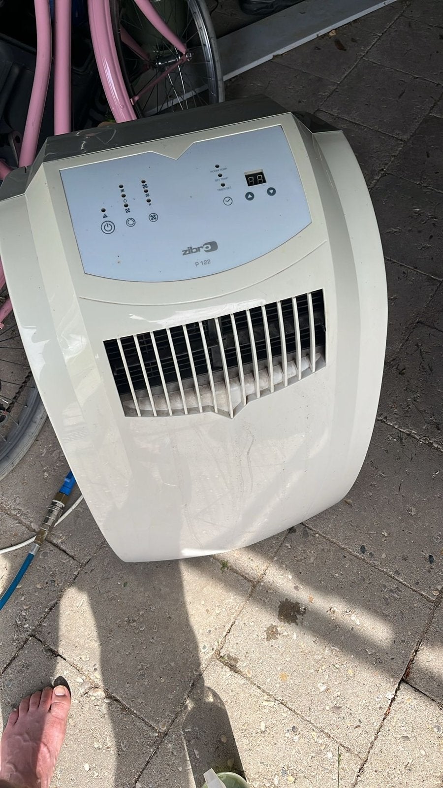 Zibro P122 Mobiele Airco - Koelt, ventileert, ontvochtigt, Gebruikt, Minder dan 60 m³, Timer, 3 snelheden of meer