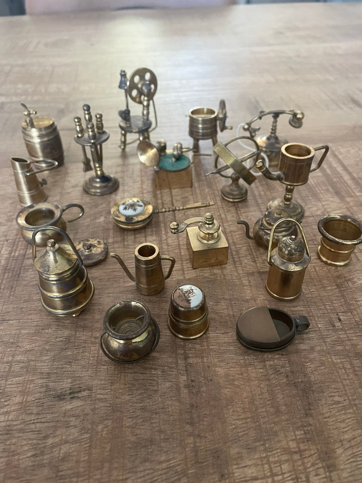 Letterbak miniatuurtjes, Huis en Inrichting, Woonaccessoires | Wanddecoraties, Ophalen of Verzenden, Zo goed als nieuw