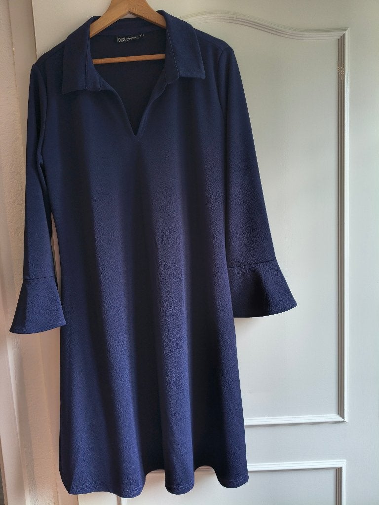 DIDI-jurk, Blauw, Maat 42/44 (L), Nieuw, Didi