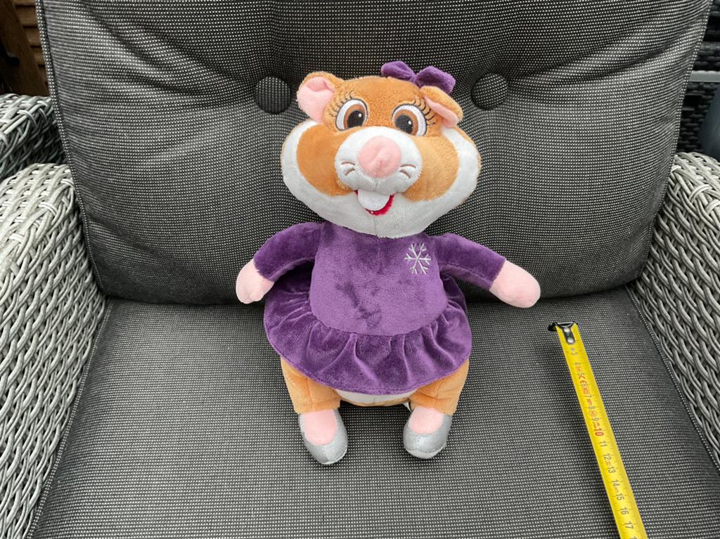 Nieuwe zgan kerst hamster paars jurkje meisje hamster, Albert Heijn, Ophalen