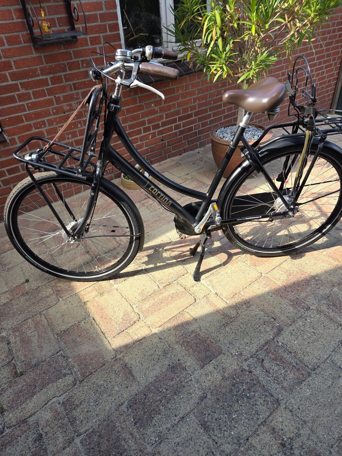 Cortina U4 Transportfiets D57N7, 57 cm, 7 versnellingen, Gebruikt, Velgrem, Versnellingen, 56 cm of meer