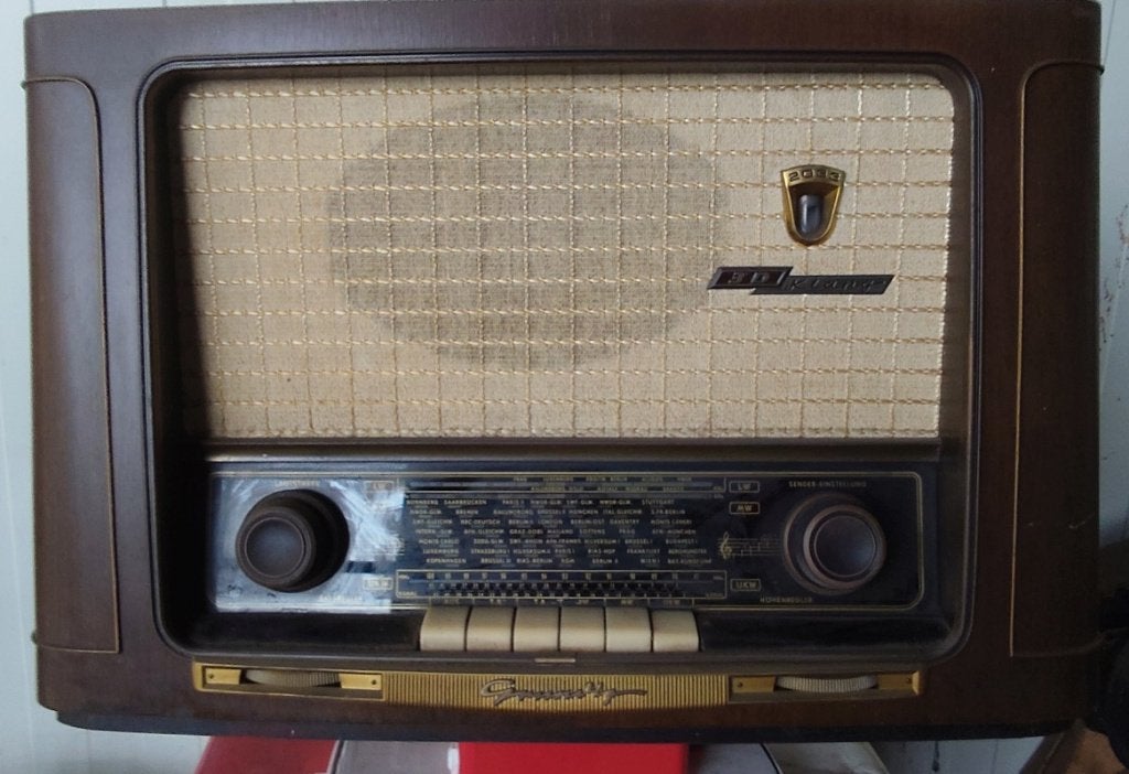 Grundig 2033 / 56 vintage buizen radio, Ophalen of Verzenden