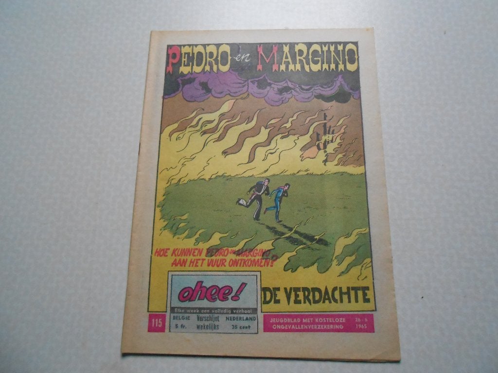 Ohee 115 De verdachte 1965., Boeken, Eén stripboek, Ophalen of Verzenden, Zo goed als nieuw