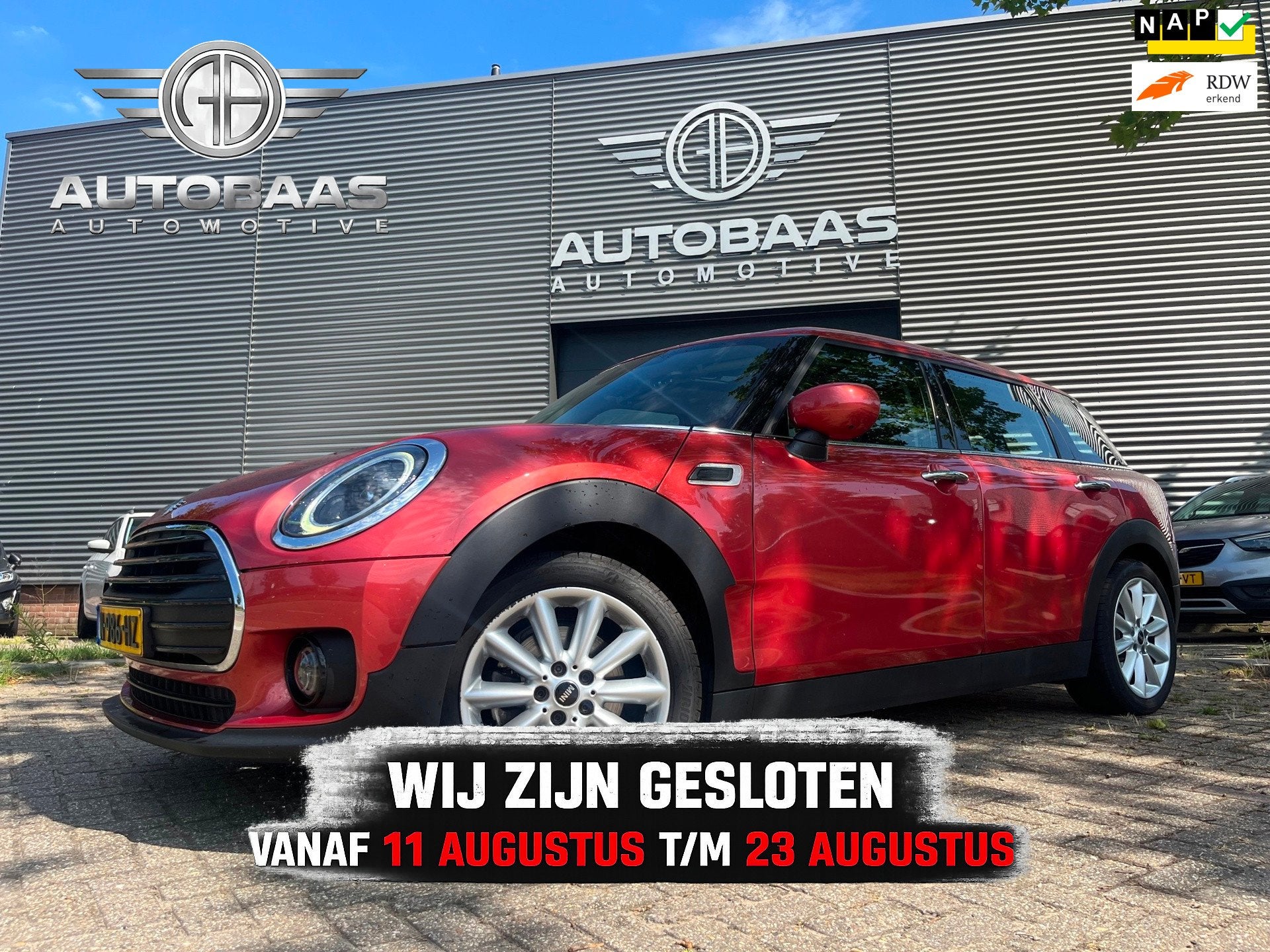 Mini Clubman 1.5 Cooper Business Edition AUTOMAAT+NLAUTO+1EI, Auto's, Mini, 136 pk, Gebruikt, 715 kg, 19 km/l