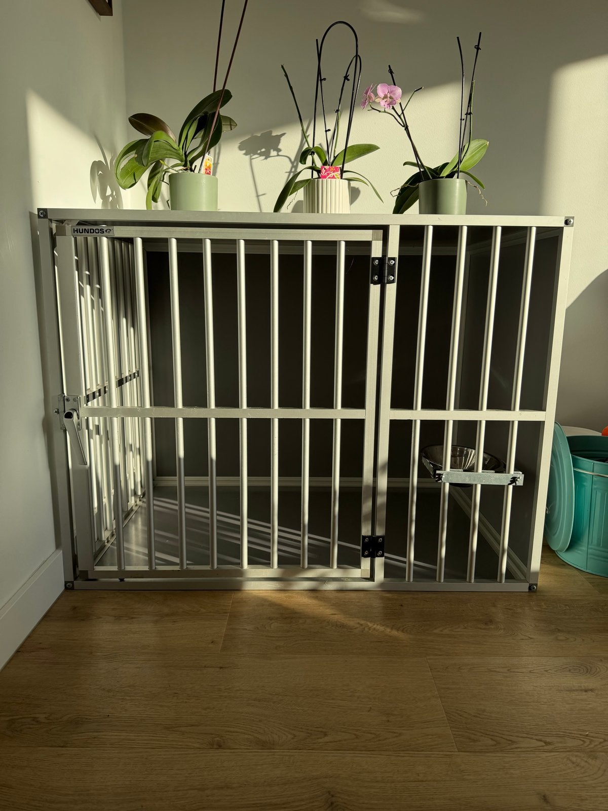 Hundos Hondenbench maat L, Dieren en Toebehoren, Hondenbenches, Ophalen, Gebruikt