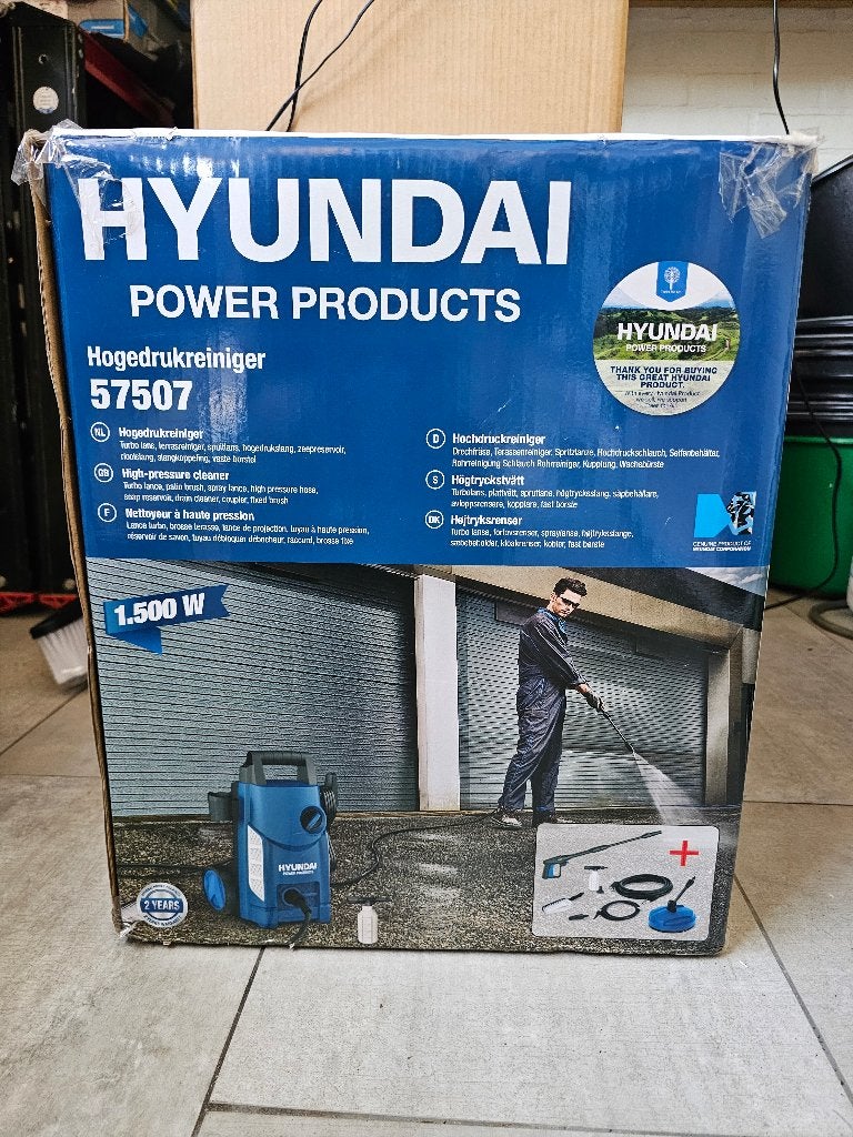 Hogedrukreiniger, Met autostop en -start, Nieuw, Ophalen of Verzenden, Hyundai