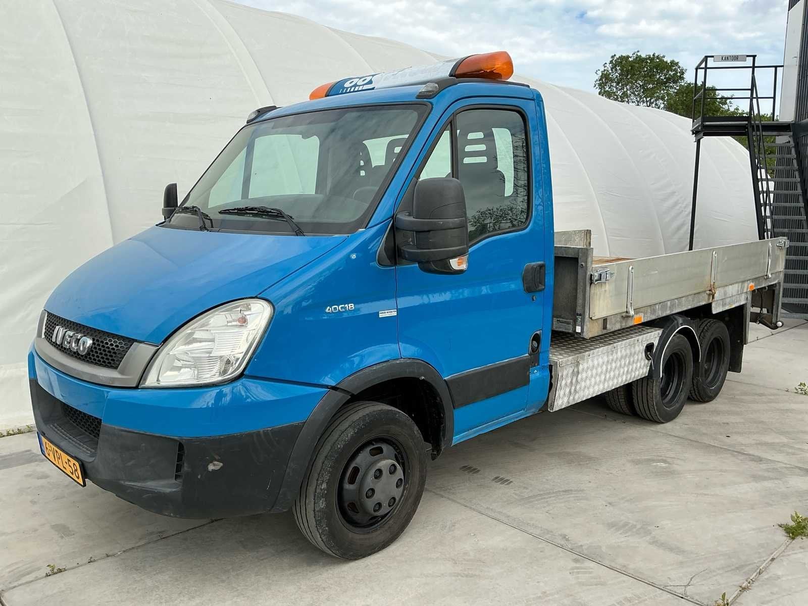 Iveco Daily 40C18300 + Veldhuizen oplegger, Auto's, Bestelauto's, Gebruikt, Iveco, Bedrijf, Diesel