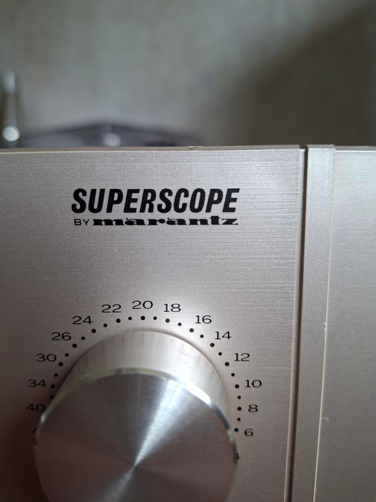 Vintage Superscope by Marantz Versterker A-530, Audio, Tv en Foto, Versterkers en Receivers, Gebruikt, Stereo, Minder dan 60 watt