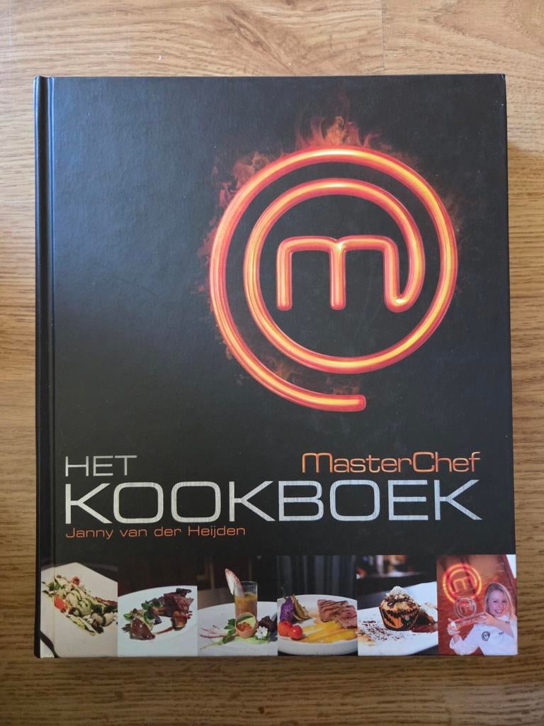 Janny van der Heijden - Masterchef - Het kookboek, Ophalen of Verzenden, Gelezen, Janny van der Heijden