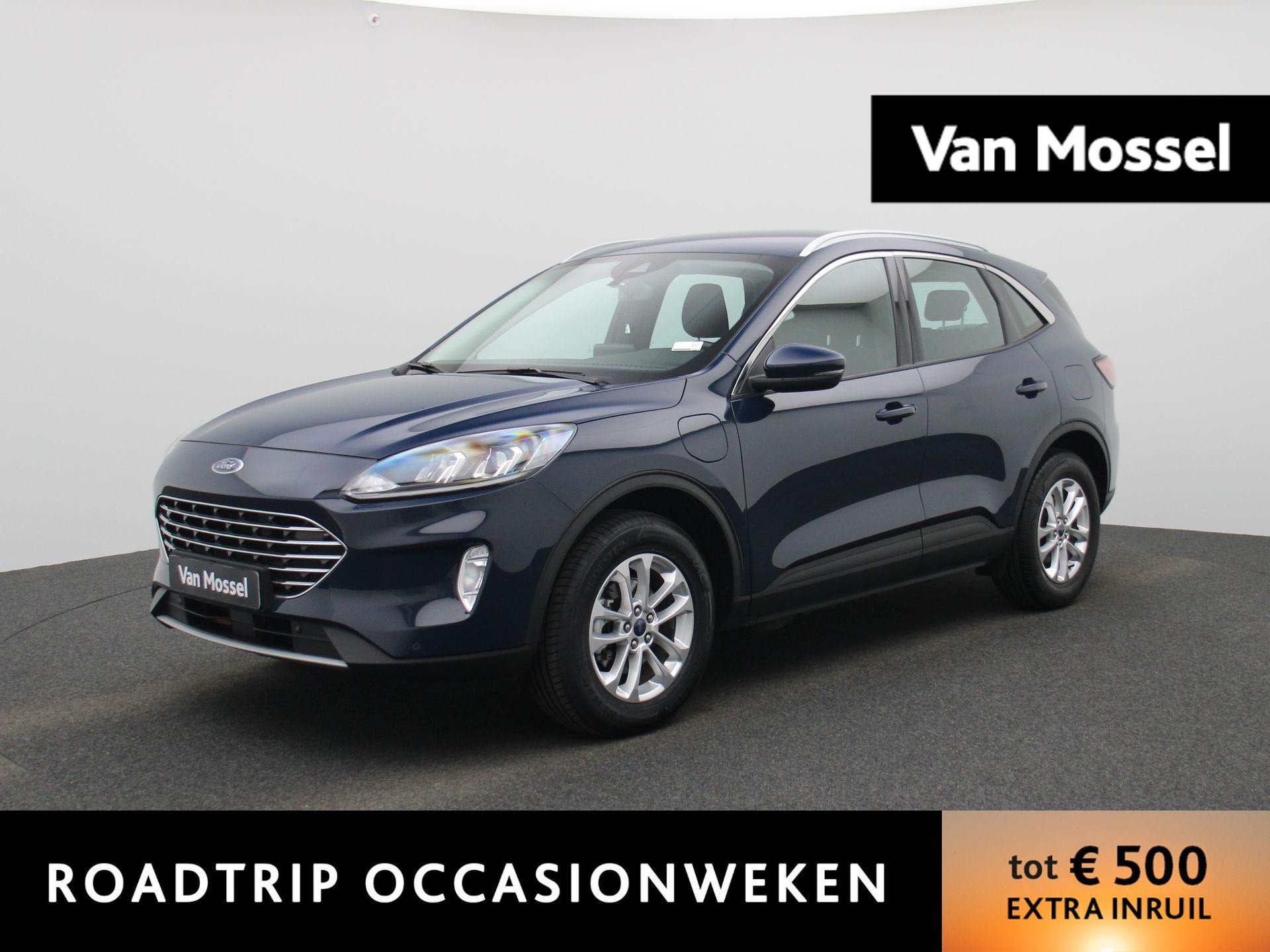 Ford Kuga 2.5i PHEV Aut.Titanium | NAVIGATIE | CAMERA | KLIM, Auto's, Ford, 12 maanden, Gebruikt, 4 cilinders, Blauw