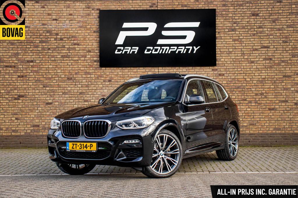 BMW X3 sDrive20i High Executive M-Sport/Orig NL/Pano/Leder, Achterwielaandrijving, Gebruikt, 4 cilinders, Met garantie (alle)