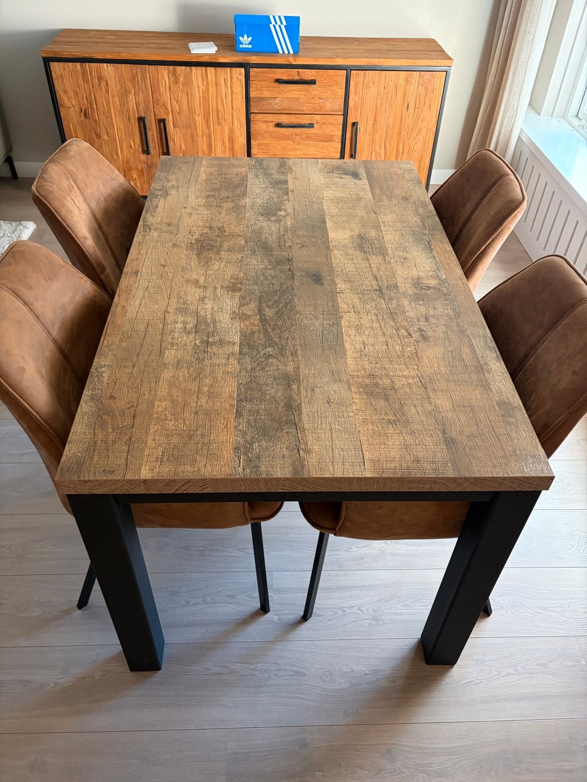 Tafel Atrio van Pronto, 138x85cm, Ophalen, Gebruikt, 100 tot 150 cm, 50 tot 100 cm