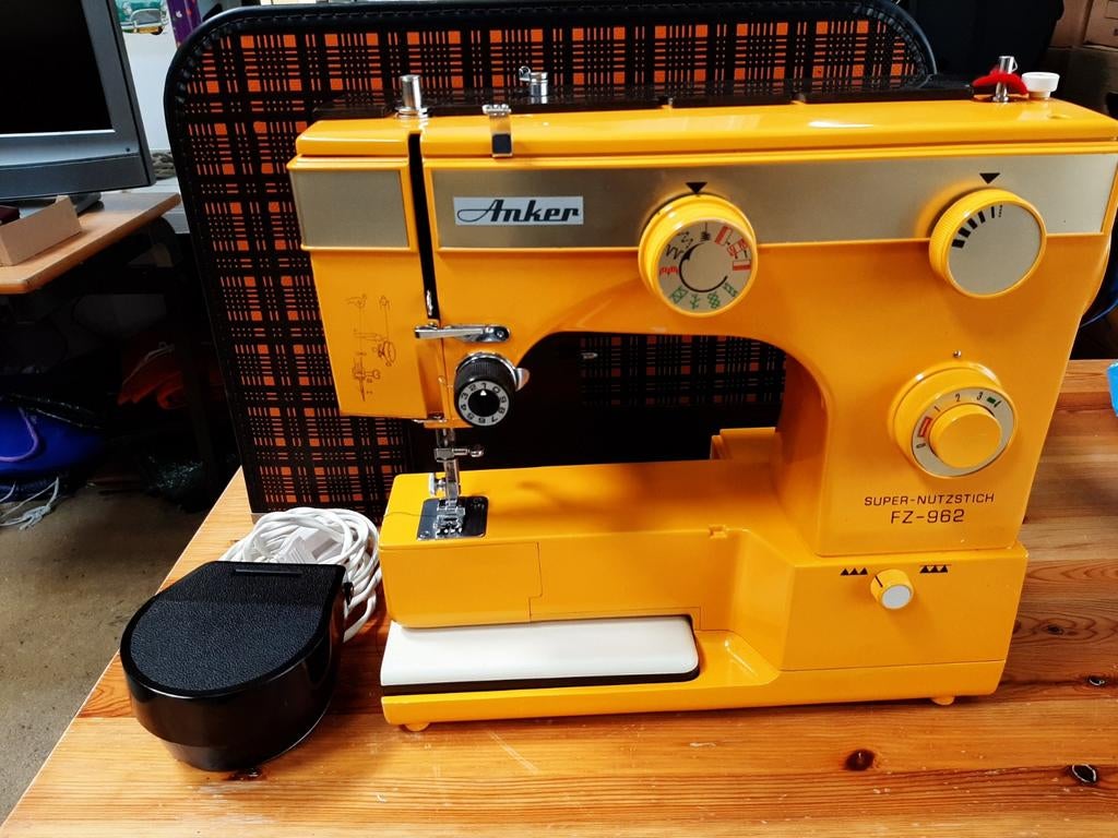 Anker Super Nutzstich FZ-962 naaimachine, Ophalen, Zo goed als nieuw, Naaimachine, Overige merken