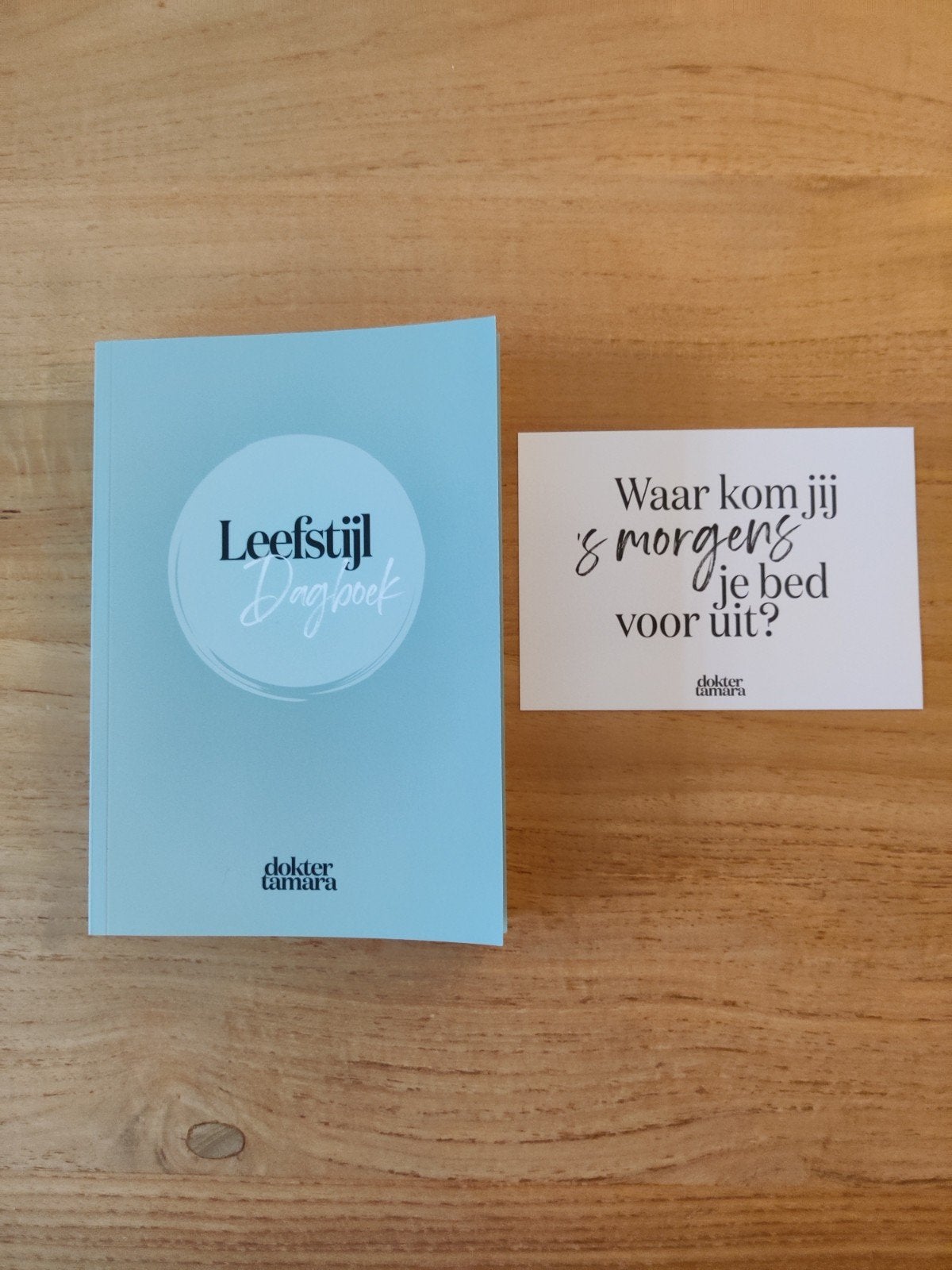 Dokter Tamara Leefstijl Dagboek & Inspiratiekaart, Ophalen of Verzenden, Nieuw, Gezondheid en Conditie, Dokter Tamara