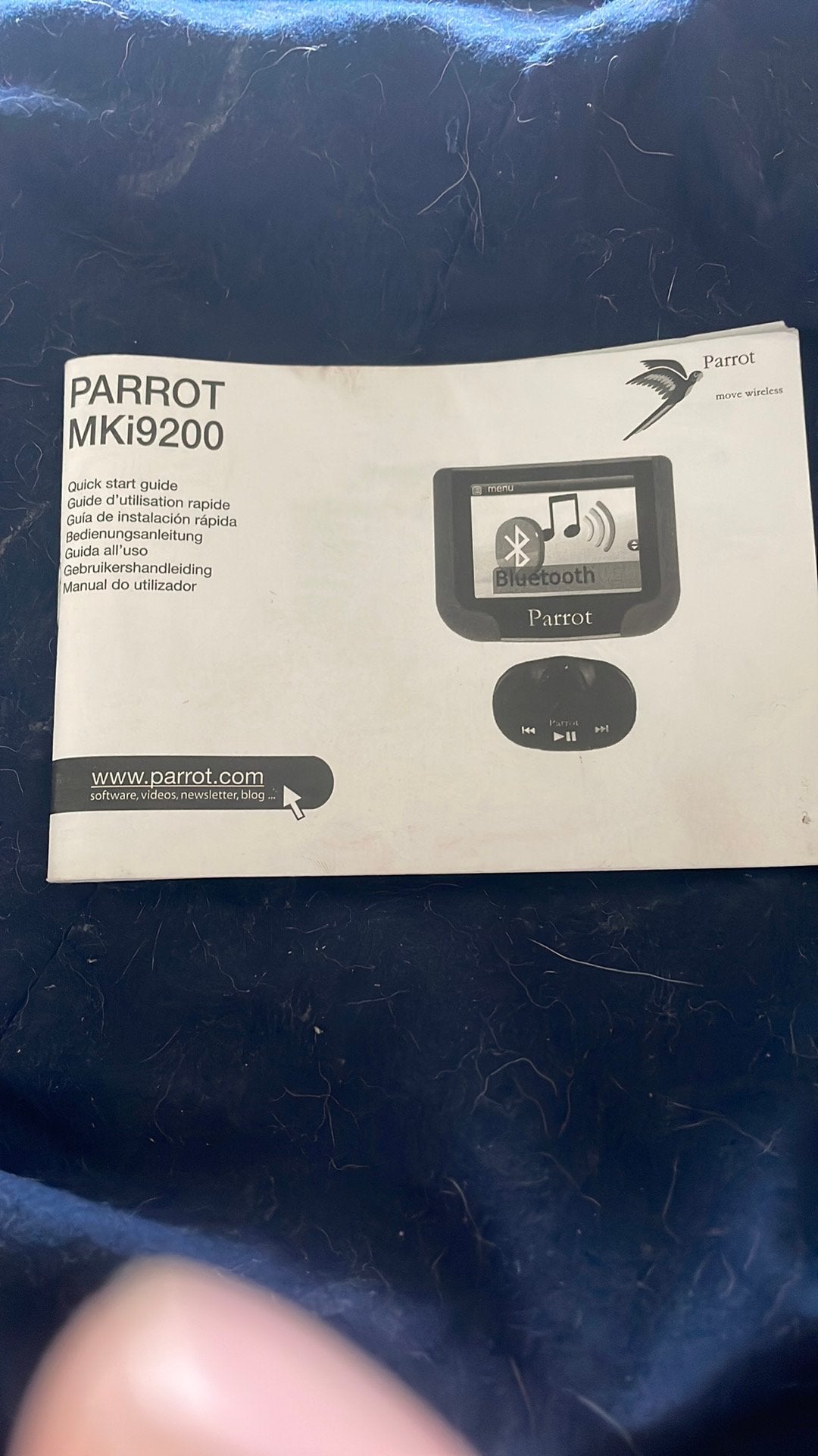 Afstandsbediening PARROT MKi9200 gezocht, Ophalen of Verzenden, Gebruikt