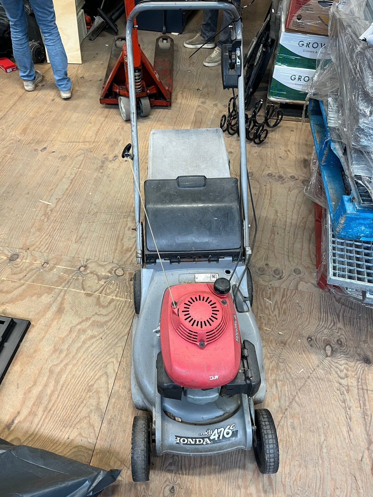 Honda HRB 476 Grasmaaier, Ophalen, Cirkelmaaier, Gebruikt, 40 t/m 49 cm