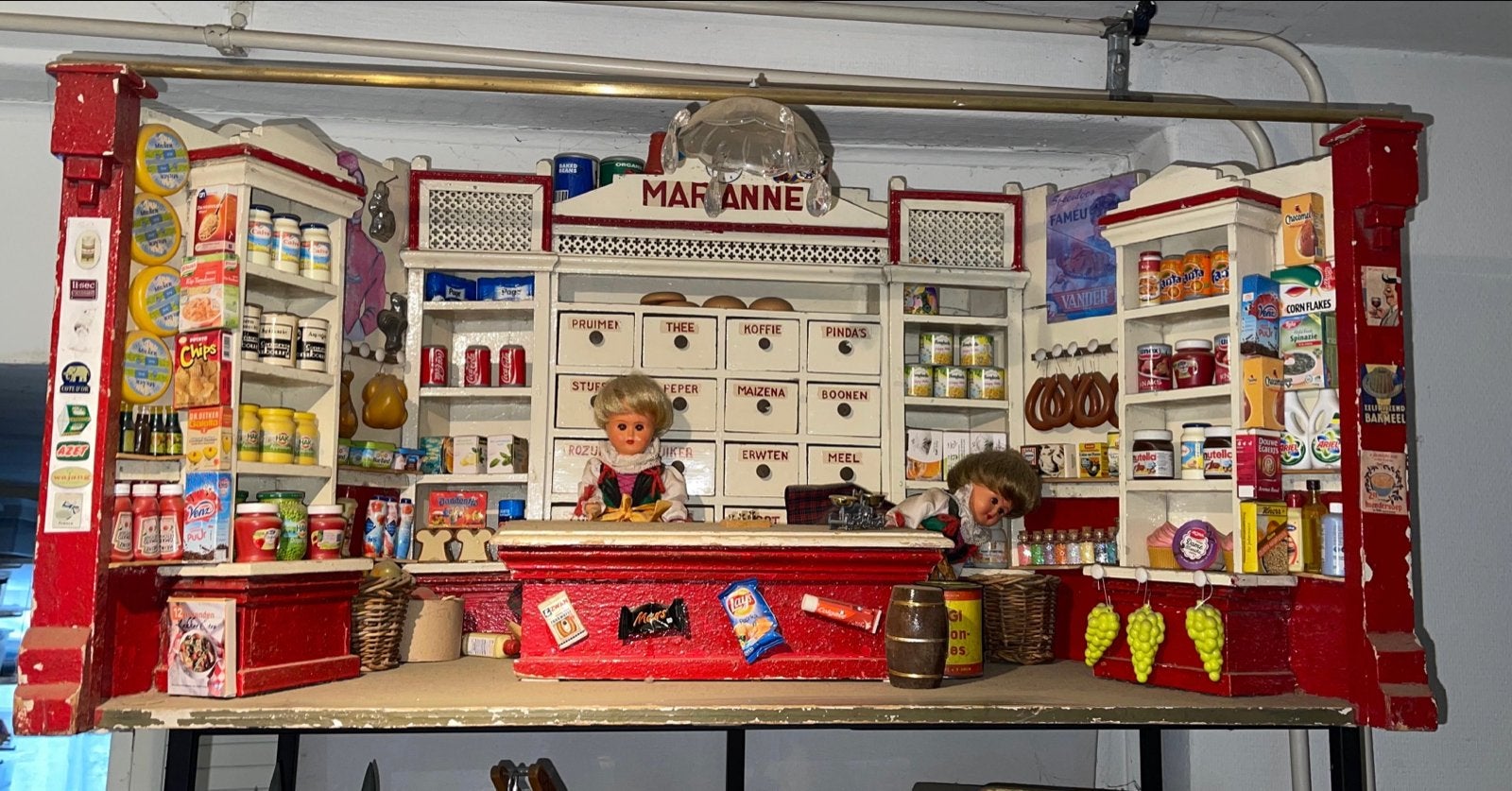 Antieke Poppenhuis Winkel 'Marianne' - Uniek Stuk, Ophalen