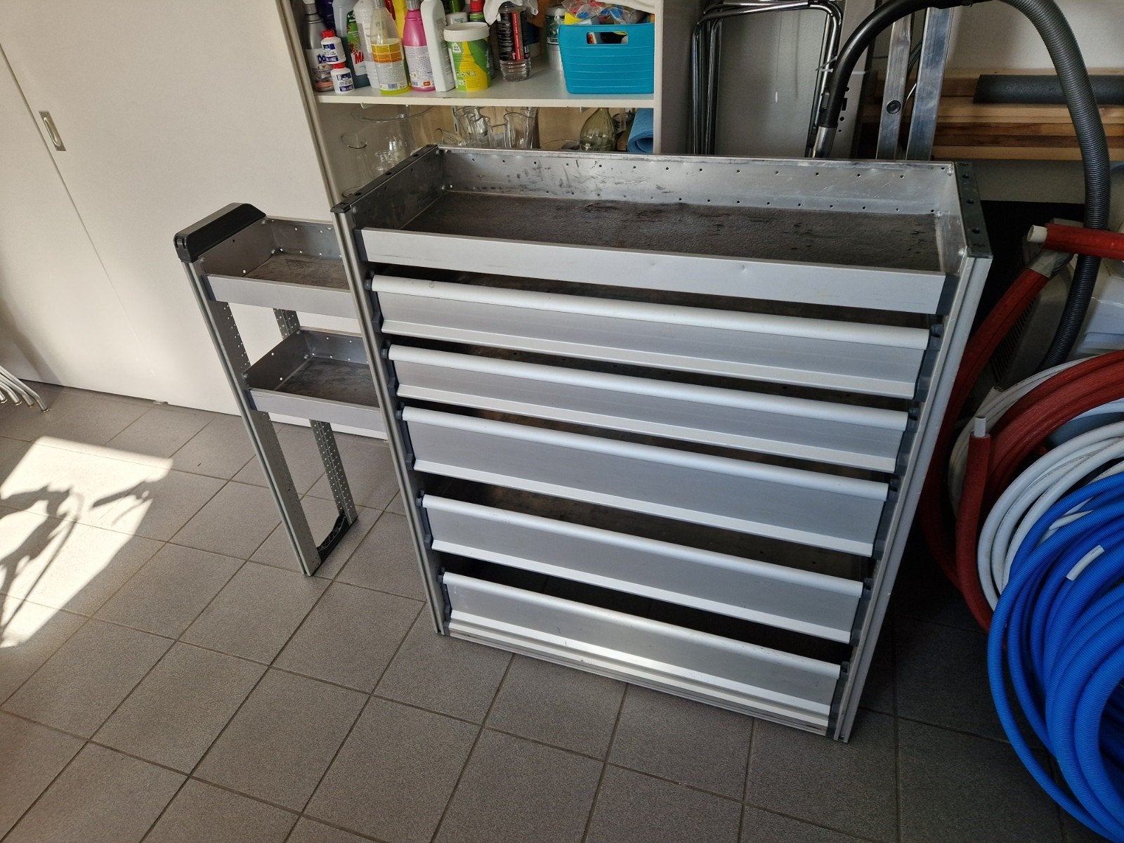 Bott werkbus inrichting, Ophalen, Gebruikt