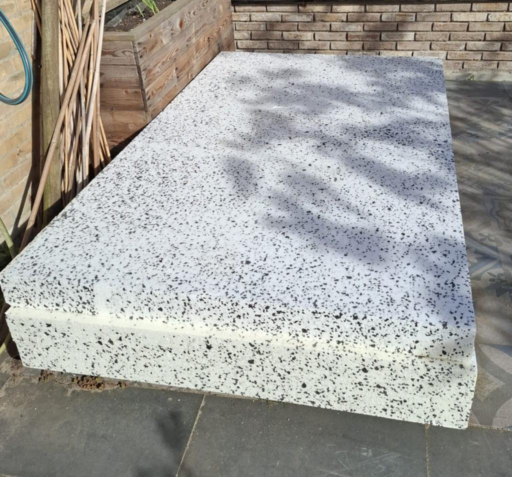 3 Isolatieplaten EPS 100 2000x1200x100mm Rd:2,75, Ophalen, Dakisolatie, Nieuw, 5 tot 10 m²