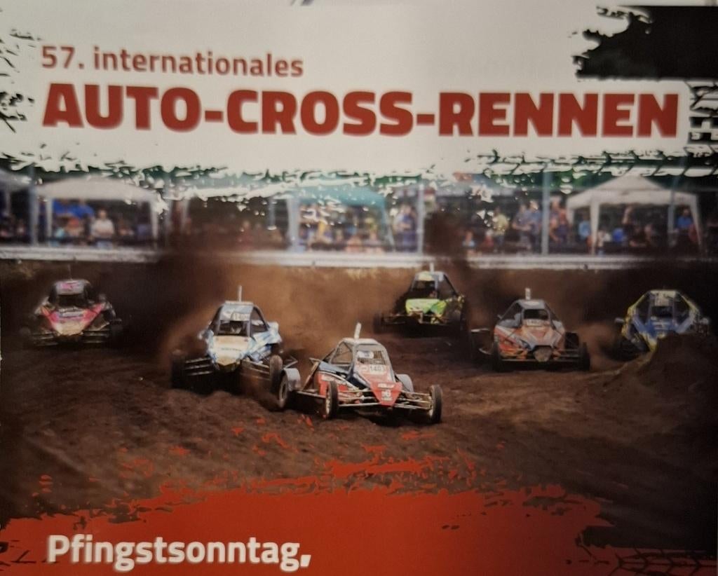 Autocross op pingsterzondag in Rütenbrock, Auto diversen, Autosport-onderdelen, Verzenden